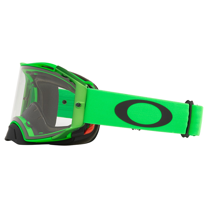 Oakley Airbrake MX Goggles Green Clear/CAT0