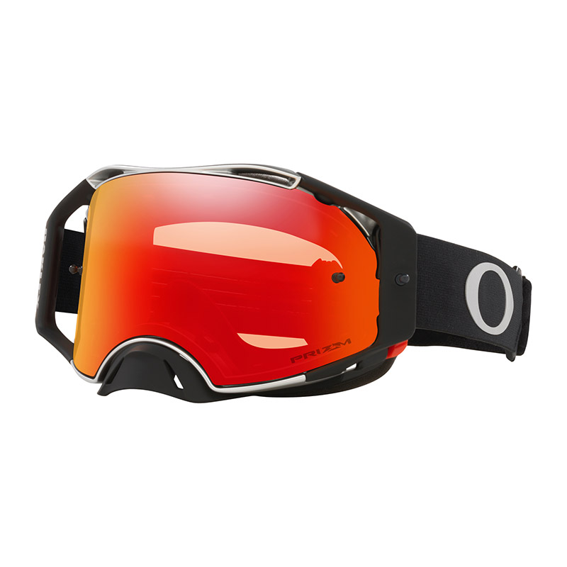 Oakley Airbrake MX Tuff Blocks Gunmetal Prizm Torch