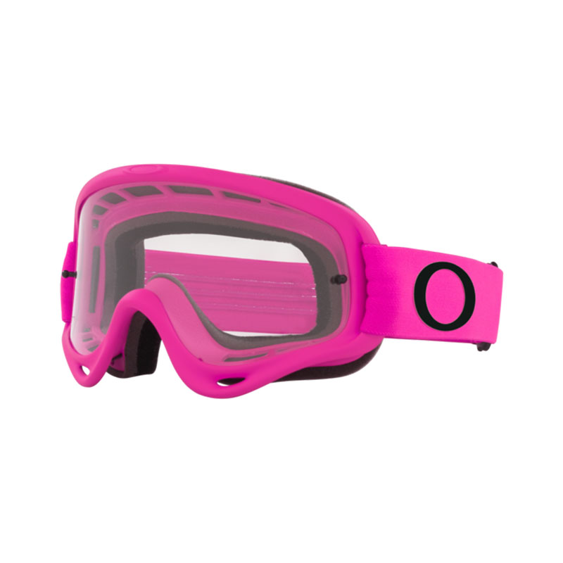 Maschera Oakley O Frame MX rosa lente chiara