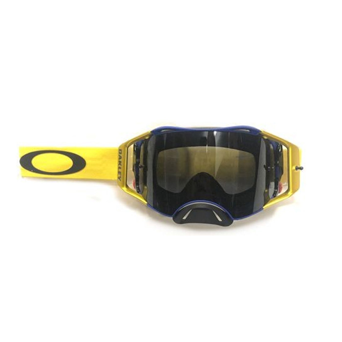 Maschera Oakley Airbrake MX 22 MTC blu giallo