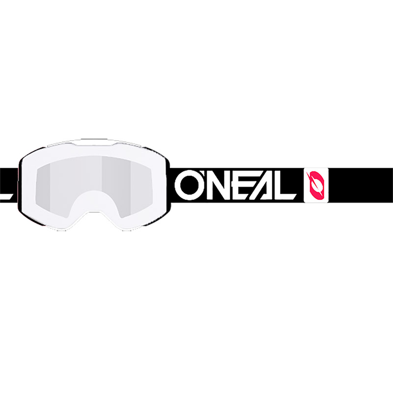 Maschera O Neal B-33 Bold argento specchiato