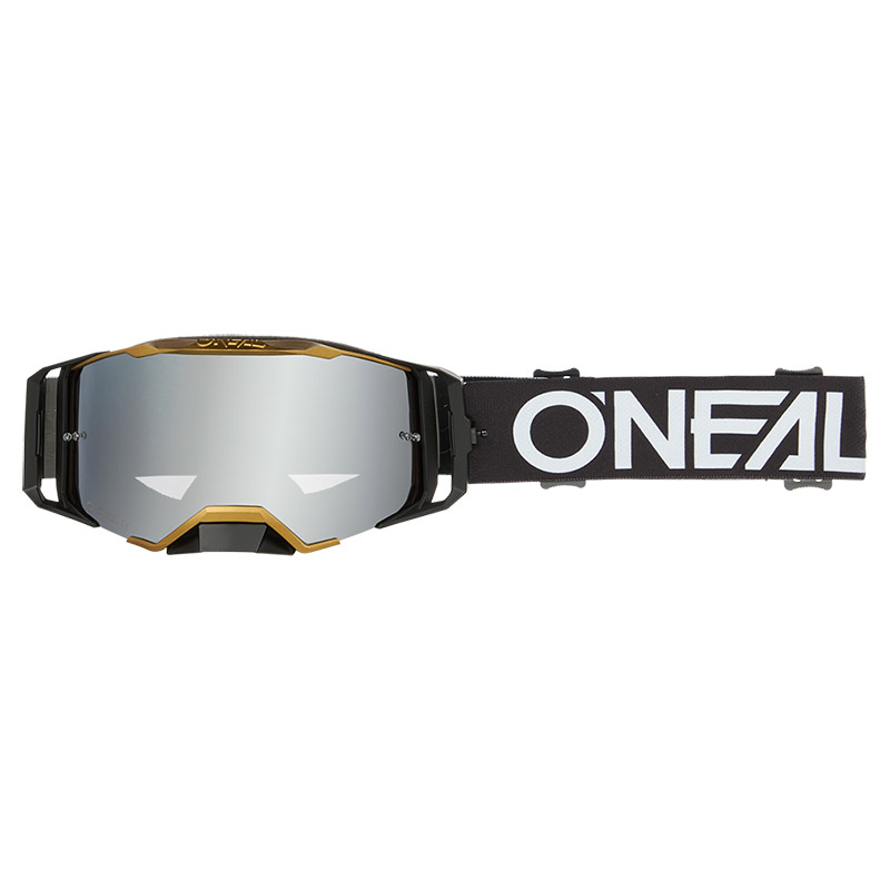 Maschera O Neal B-33 Hexa oro specchiato