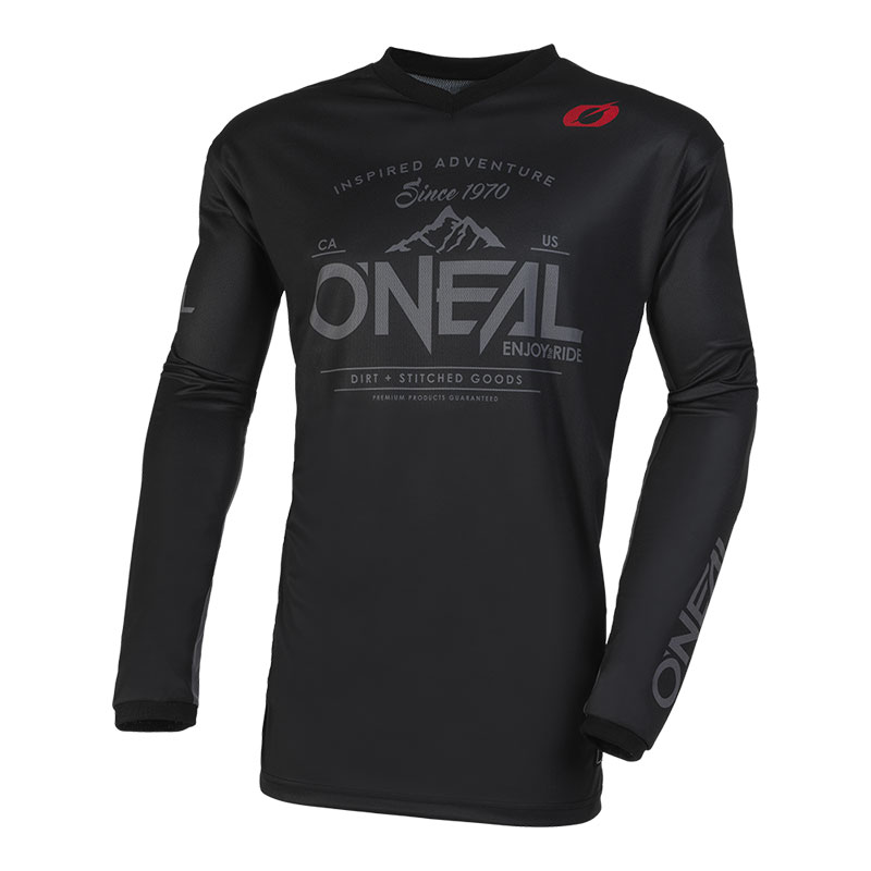 Maglia O Neal Element Dirt V.23 nero grigio