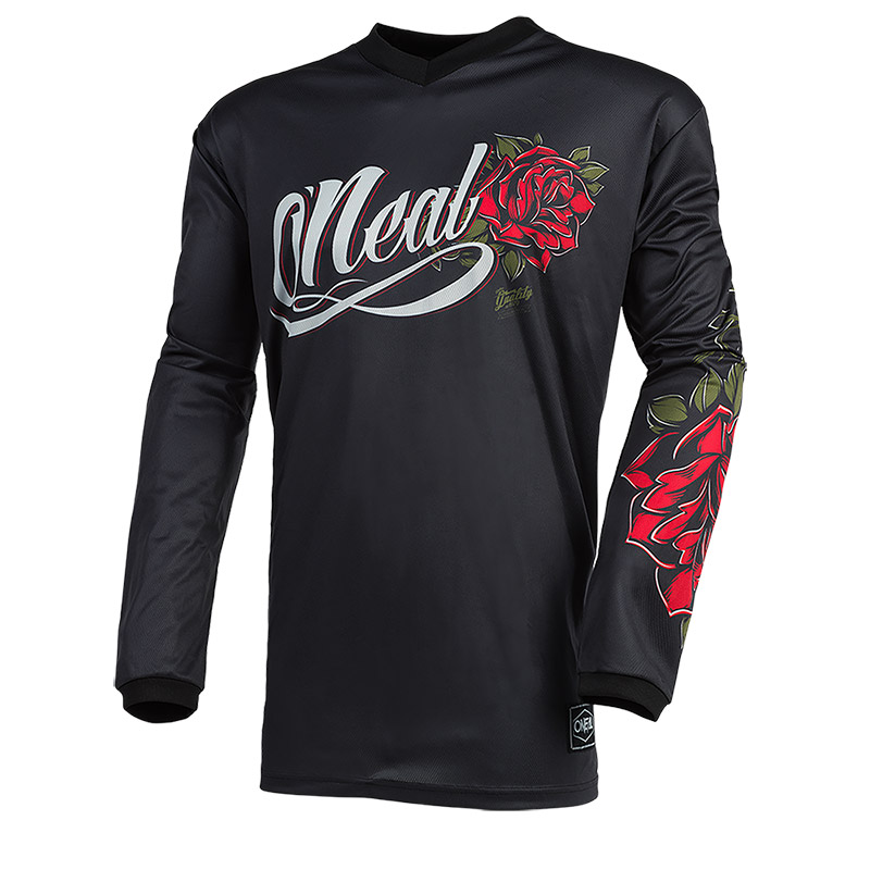 Maglia Donna O Neal Element Roses nero