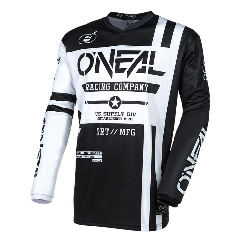 Maglia O Neal Element Warhawk V.24 bianco