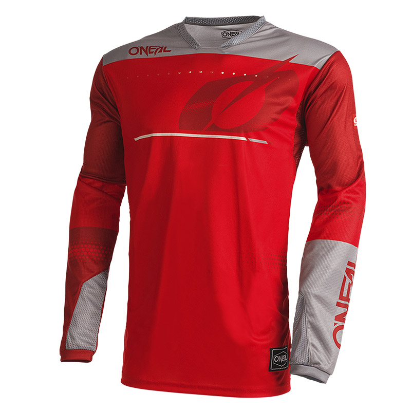 Maglia O Neal Hardwear Haze V.22 rosso grigio