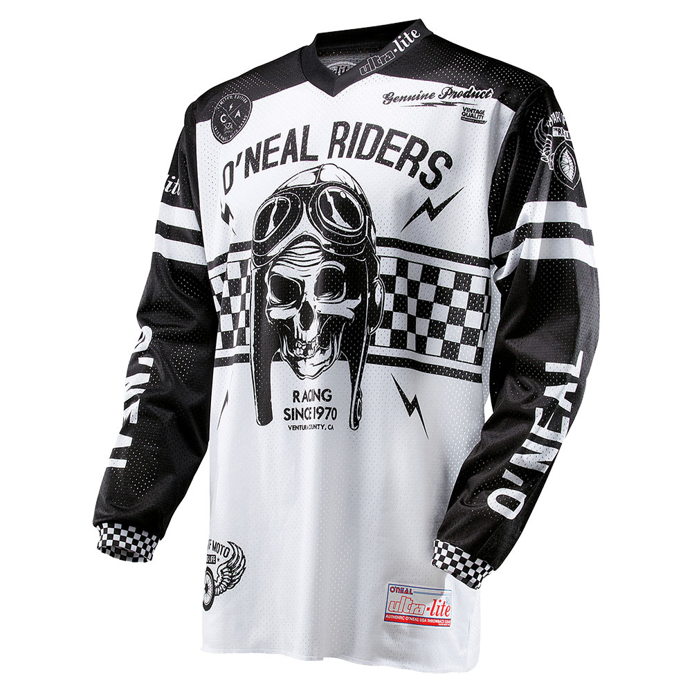 O'NEAL Element Racewear Jersey Black/White/Red – ONEAL USA