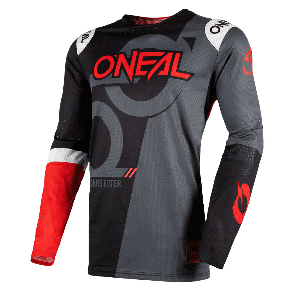 Maglia Cross O'Neal Prodigy Five Zero nero rosso