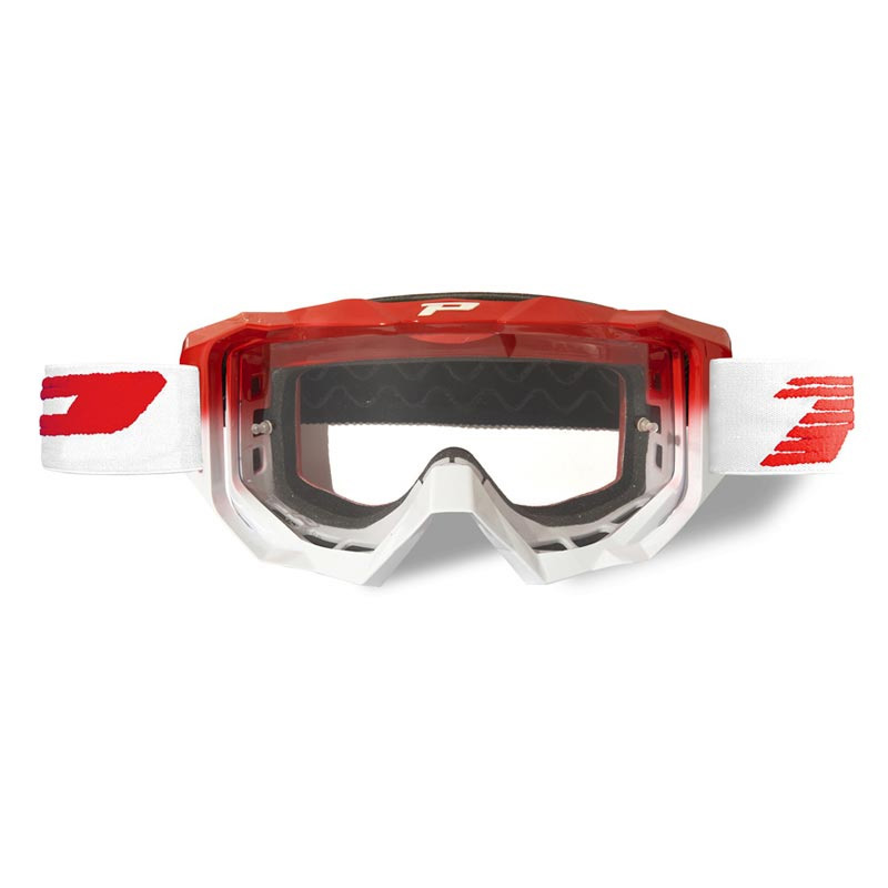 Maschera Progrip 3200 Tr rosso bianco