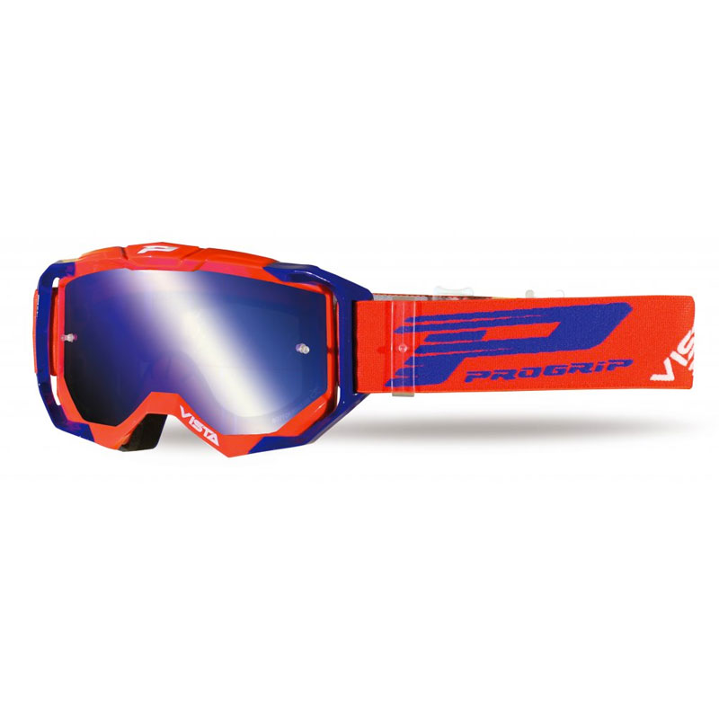 Maschera Progrip 3303 Vista America LS rosso blu