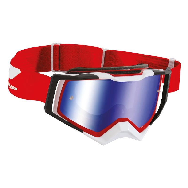 Maschera Progrip 3309 Rapid rosso bianco blu