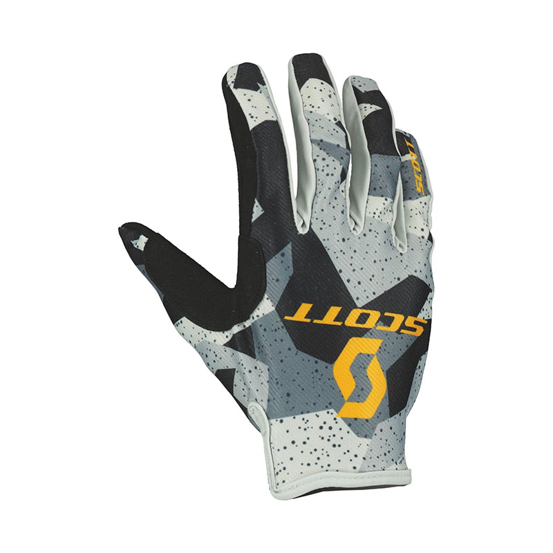 Scott 350 Fury Evo Junior Handschuhe grau gelb