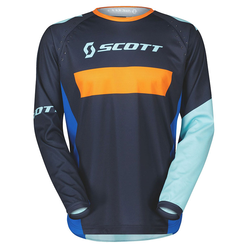 Maglia Scott 350 Race Evo Junior nero arancio