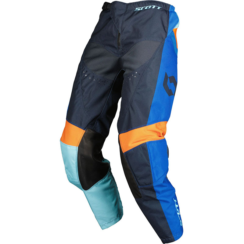 Pantaloni Scott 350 Race Evo blu arancio