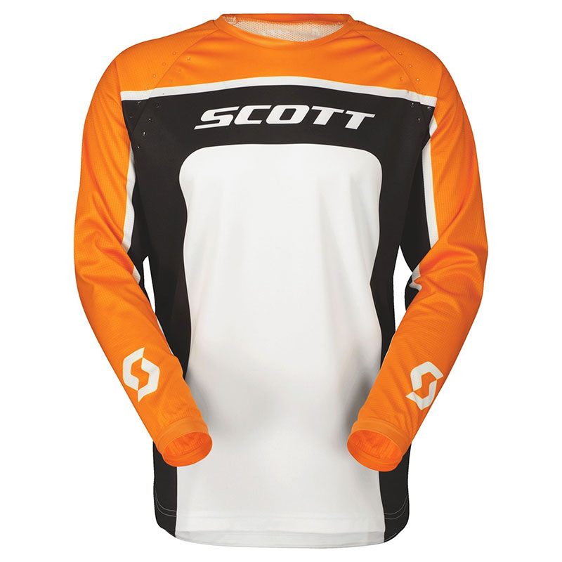 Maglia Scott 350 Track Evo nero rosso