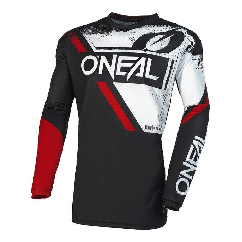 Maglia O Neal Element Shocker V.23 nero rosso