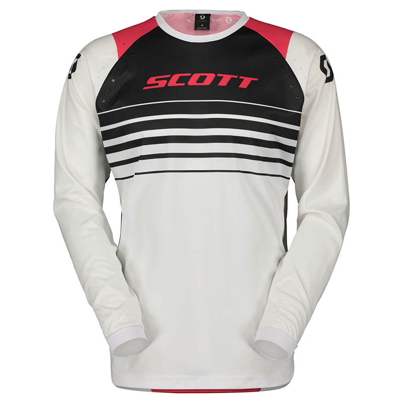 Maglia Scott Evo Swap bianco rosa