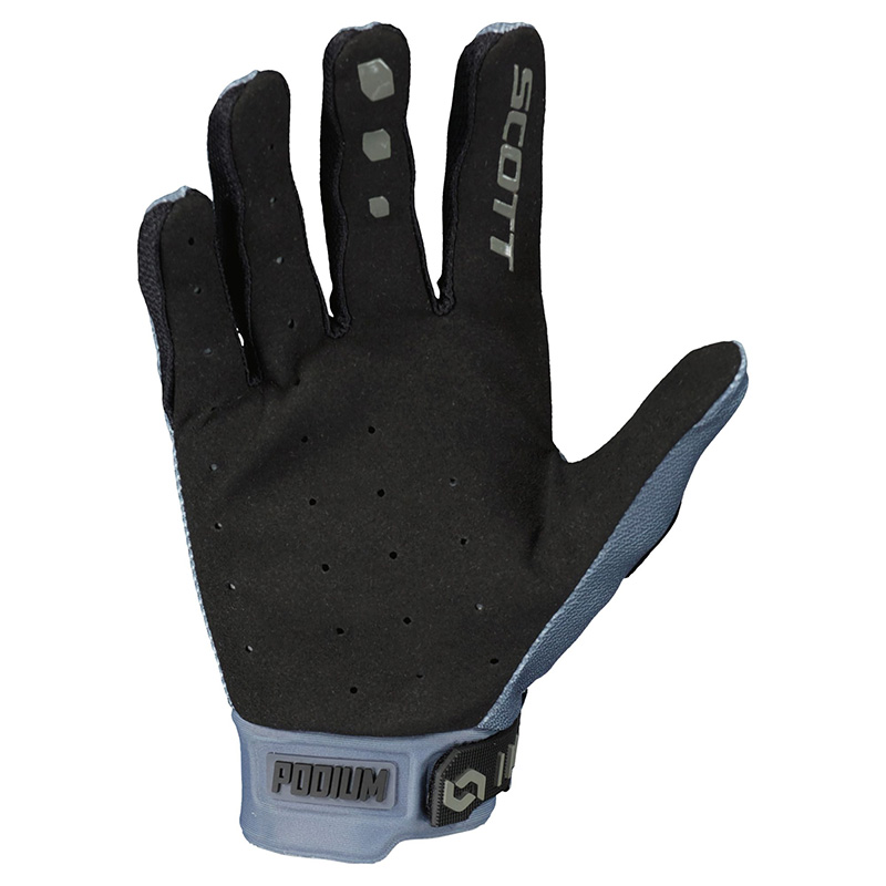 Scott Podium Pro Gloves Grey Black SC-418194-1019 Offroad | MotoStorm