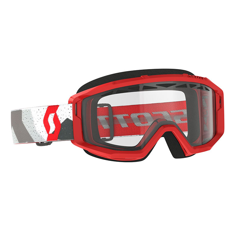 Maschera Scott Primal Enduro camo bianco rosso