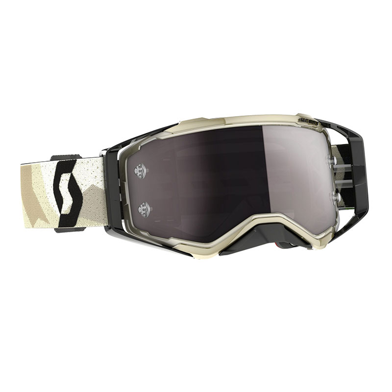 Maschera Scott Prospect camo beige nero argento