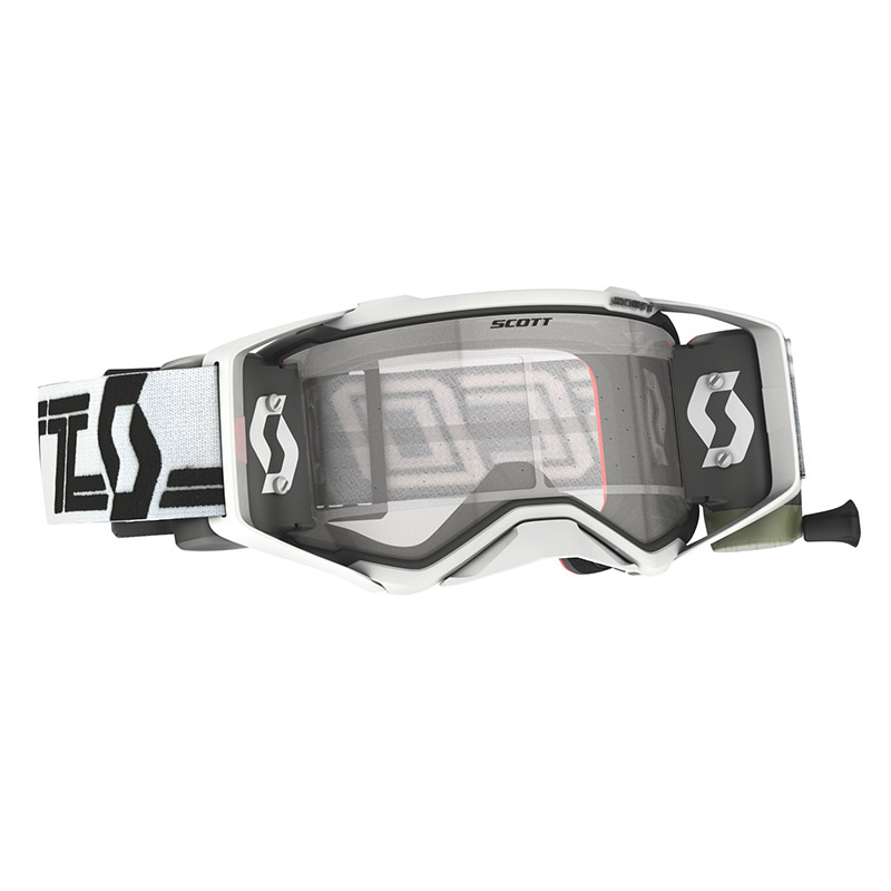 Maschera Scott Prospect Super WFS bianco nero