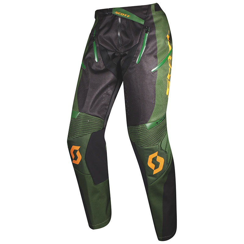 Pantaloni Scott X-Plore nero verde