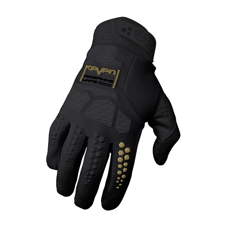 Seven Mx Rival 25.1 Ascent Gloves Black Gold