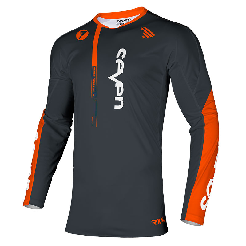 Maglia Seven Rival Rift charcoal