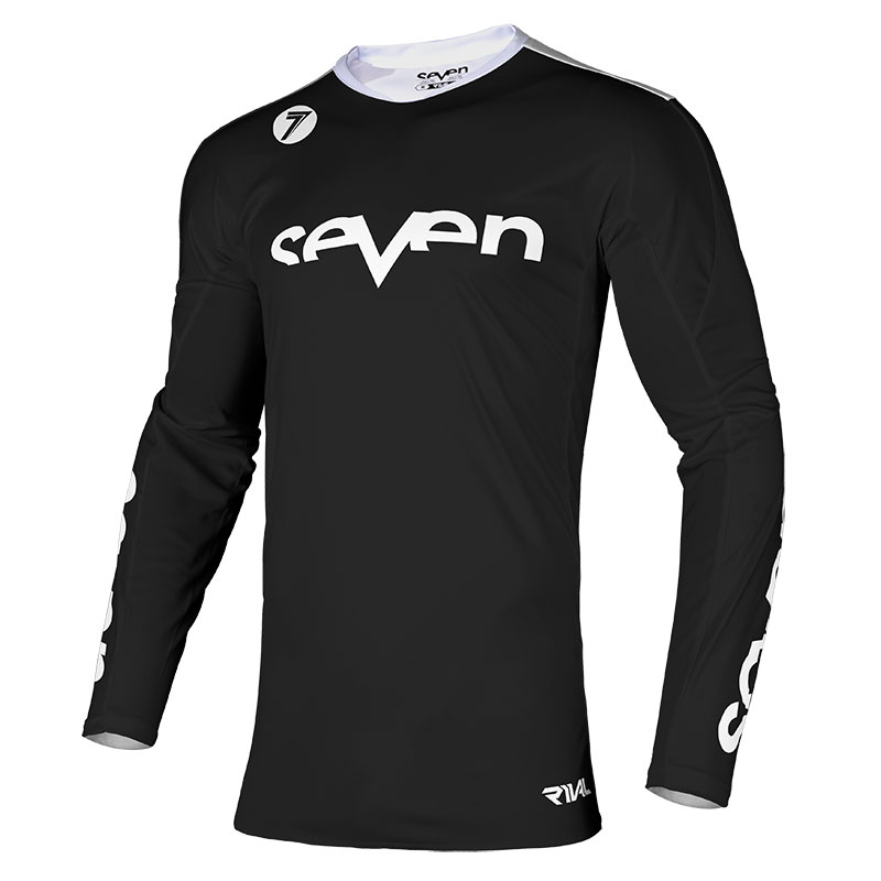 Seven Rival Staple Jersey Black SV-2250072-001 Offroad | MotoStorm