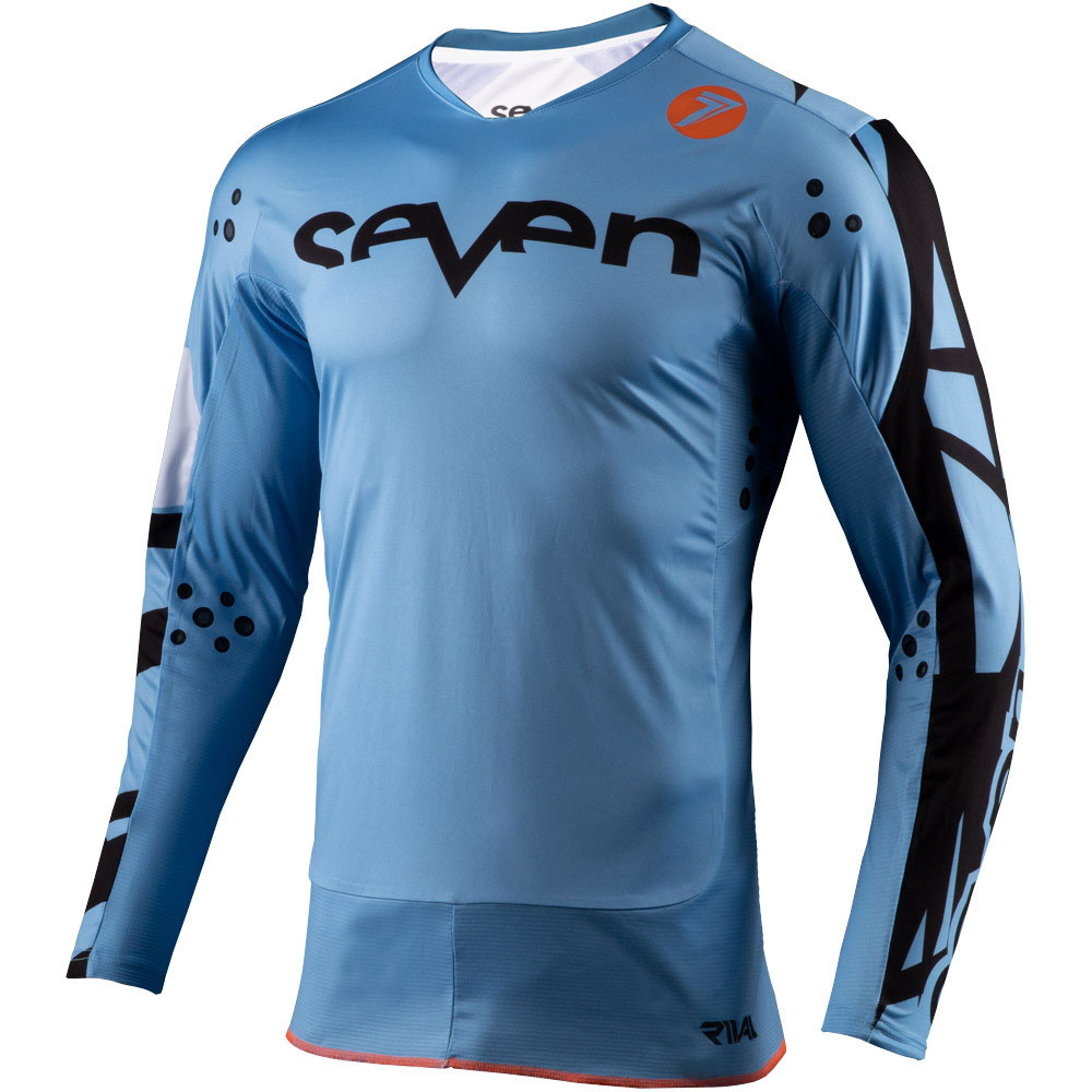 Seven Maglia Cross Rival Trooper blu