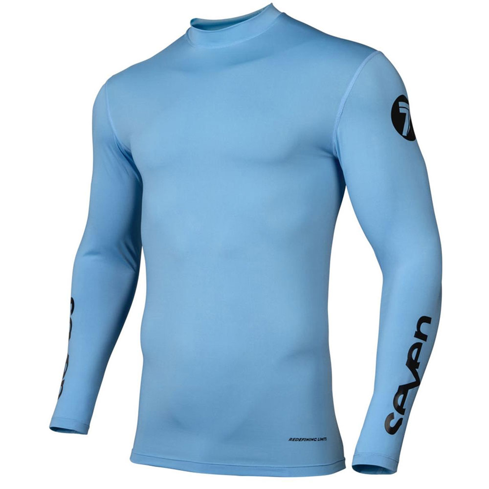 Maglia Seven Zero Compression blu