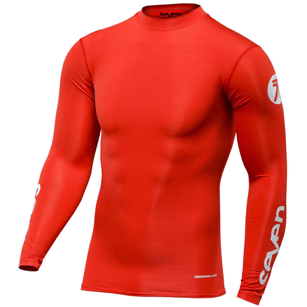 Maglia Seven Zero Compression rosso