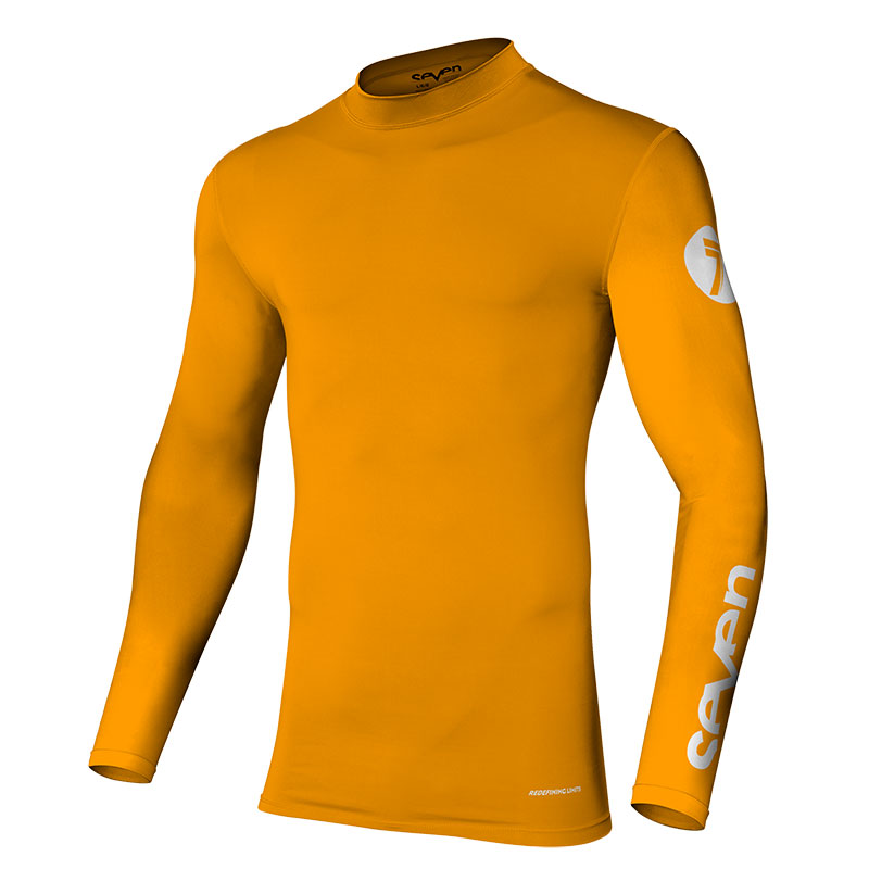 Maglia Seven Zero Compression 23 arancio