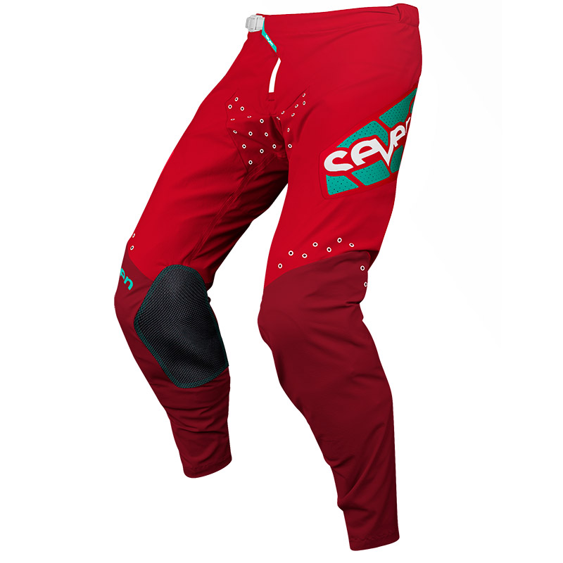 Pantaloni Seven MX Zero Midway rosso