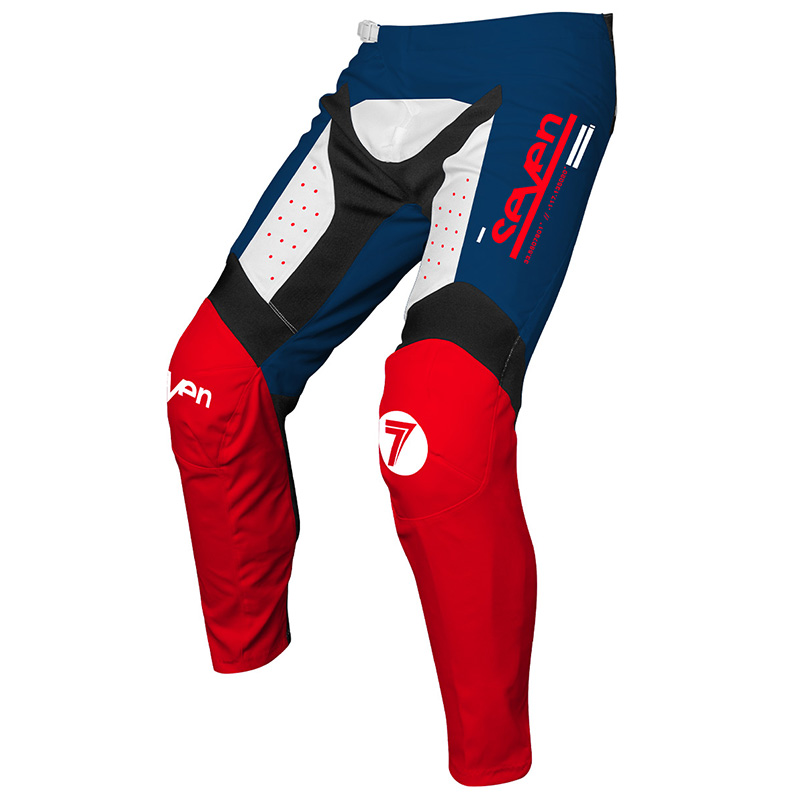 Pantaloni Seven Vox Aperture rosso navy