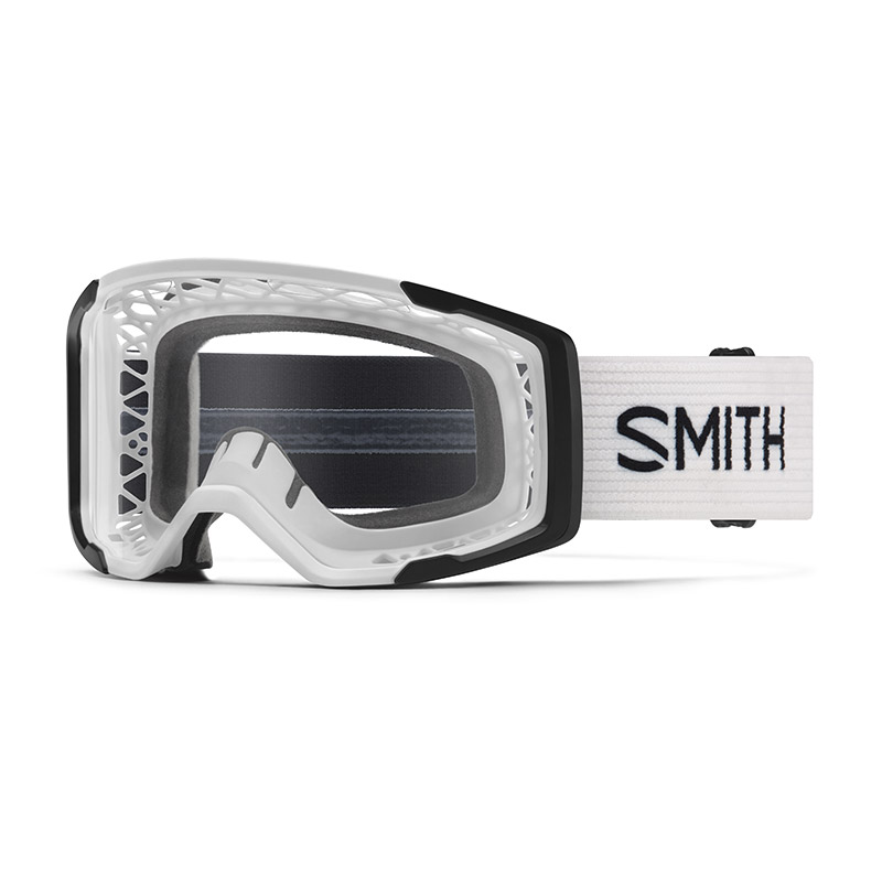 Maschera Smith Rhythm MTB Clear bianco b21