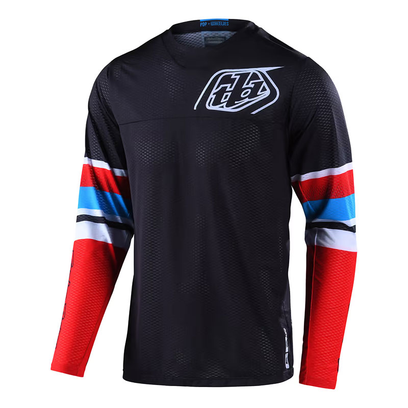 Maglia Troy Lee Designs Gp Air Warped rosso