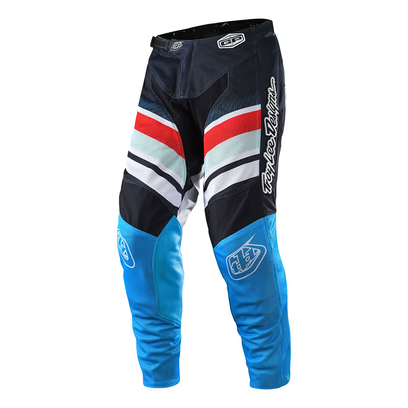 Pantaloni Troy Lee Designs Gp Air Warped Blu