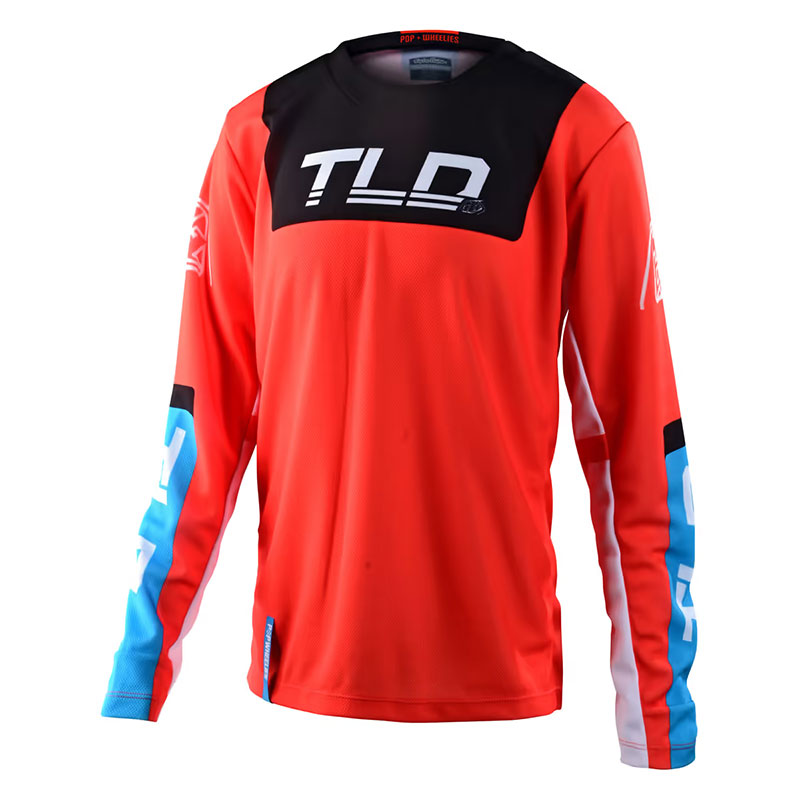 Maglia Bimbo Troy Lee Designs GP Fractura arancio