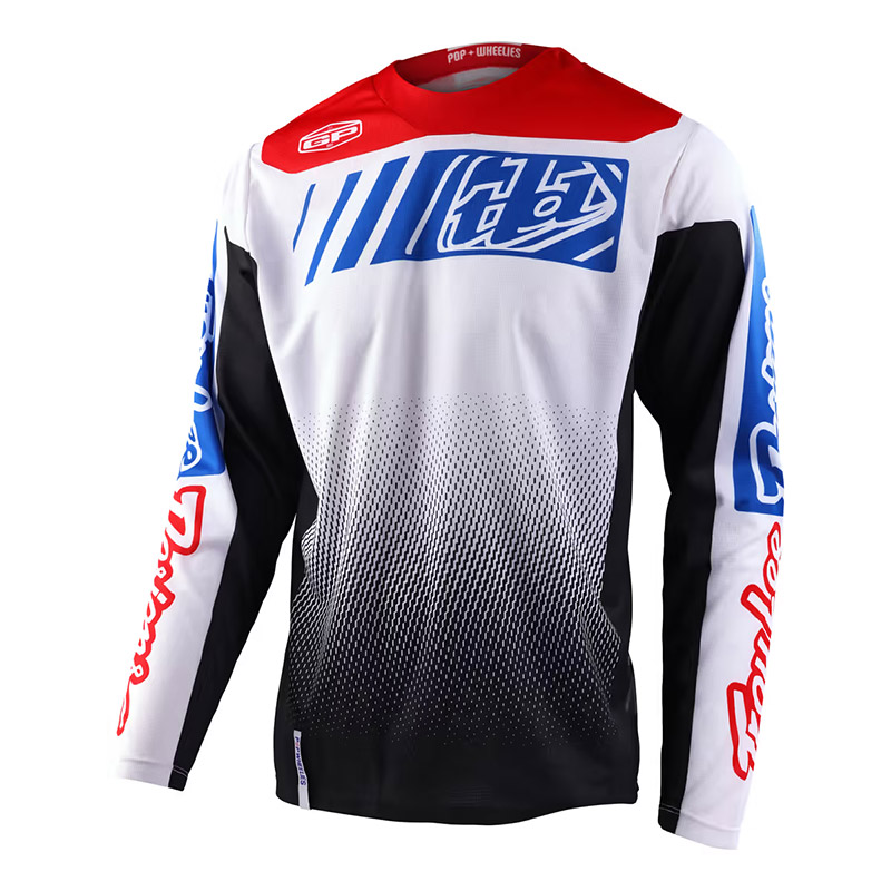 Maglia Troy Lee Designs Gp Icon nero blu