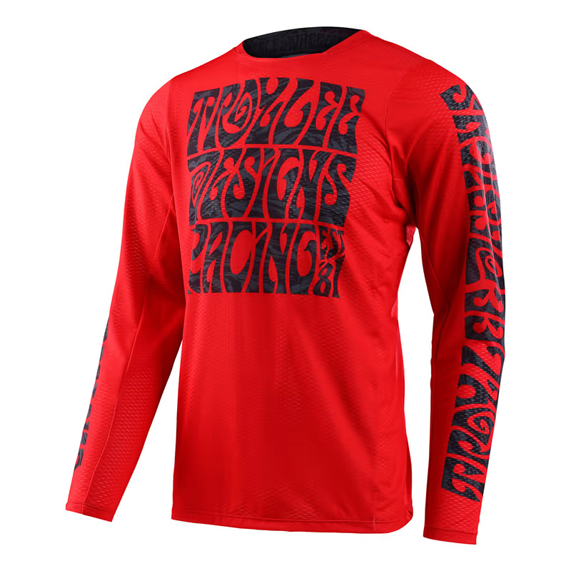 Maillot Troy Lee Designs GP Pro Air Manic Monday rouge