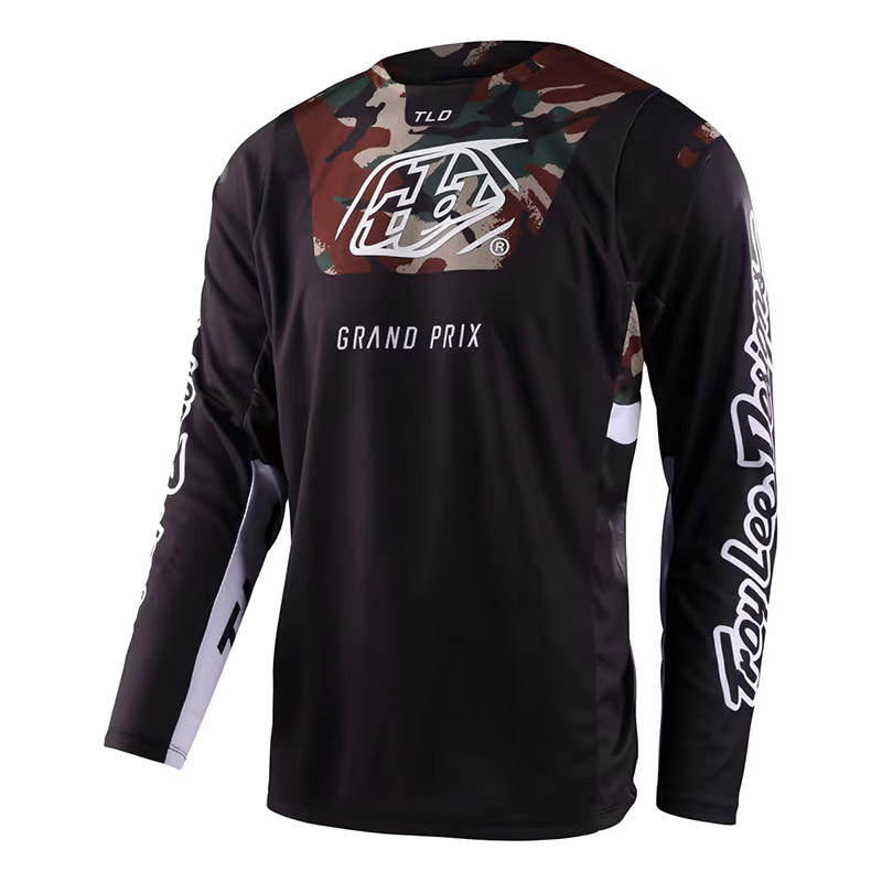 Maillot Troy Lee Designs Gp Pro Blends Camo vert