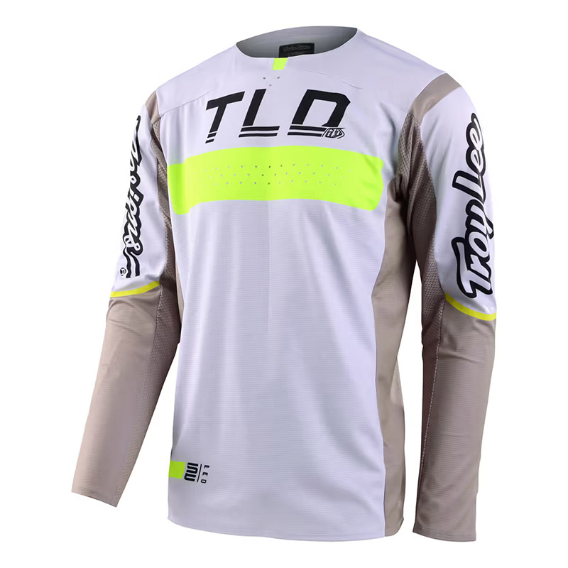 Maglia Troy Lee Designs Se Pro Grid grigio