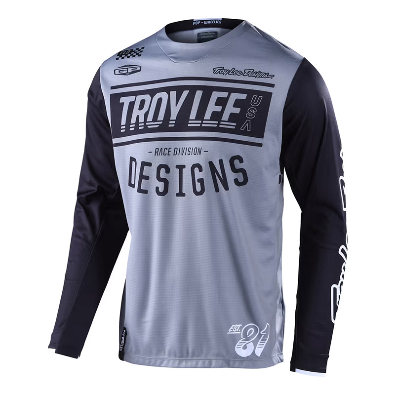 Maglia Troy Lee Designs Gp Race grigio