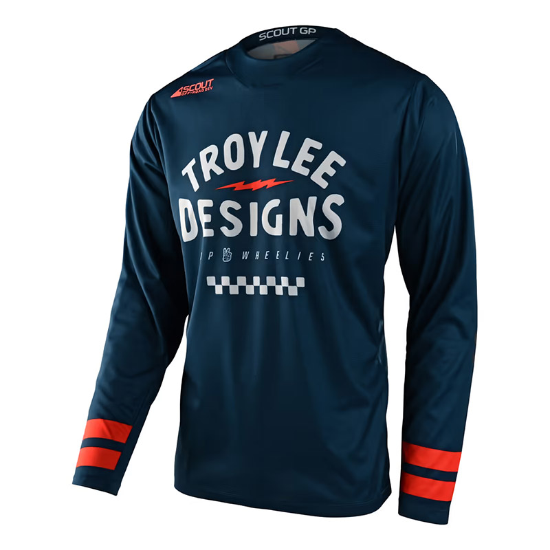 Maglia Troy Lee Designs Scout Gp Ride On slate blu