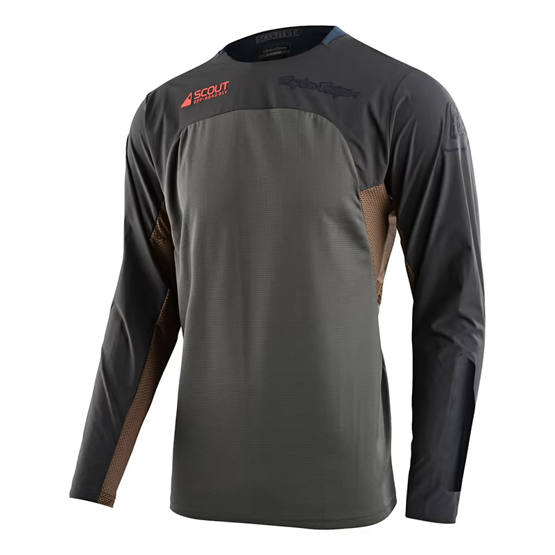 Troy Lee Designs Scout Se Systems Jersey Grey