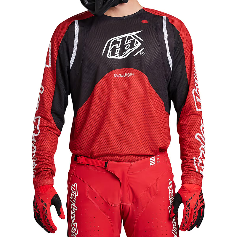 Maglia Troy Lee Designs SE Pro Air Pinned rosso