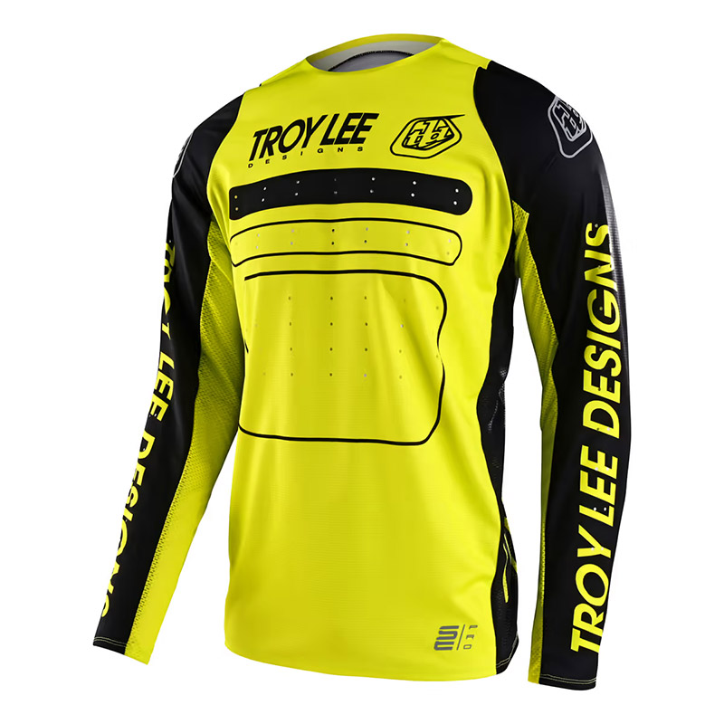 Maglia Troy Lee Designs Se Pro Drop In giallo