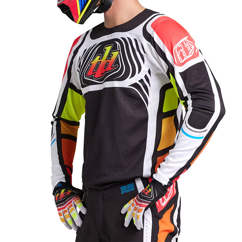 Maglia Troy Lee Designs SE Pro Wavez nero