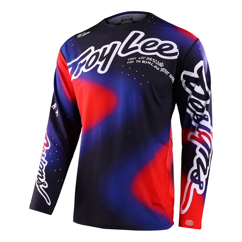 Maglia Troy Lee Designs Se Ultra Lucid nero